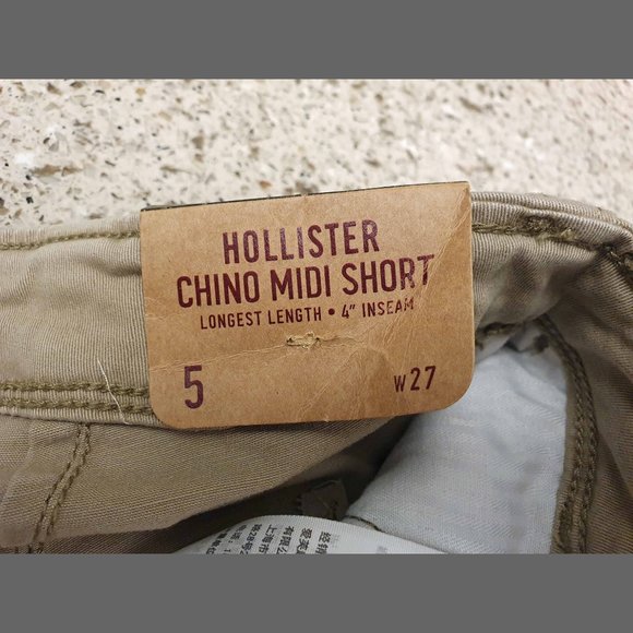 Hollister Chino Midi Short - Picture 7 of 10